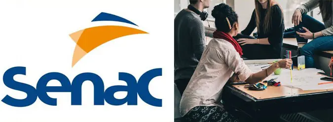 Senac e estudantes