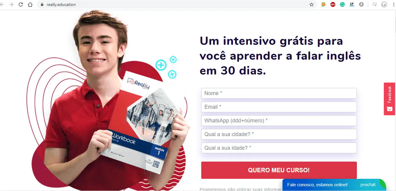  really.education-cadastro