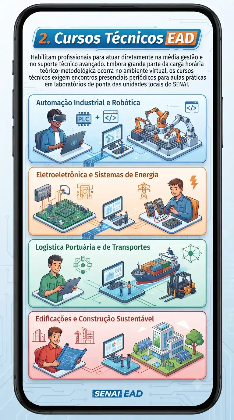 Cursos Técnicos EAD